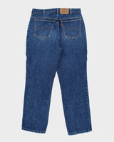 Vintage 90s Levi's 619 Orange Tab Dark Wash Jeans - W34 L30