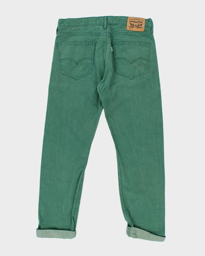 Levi's White Tab Green Jeans - W36 L32