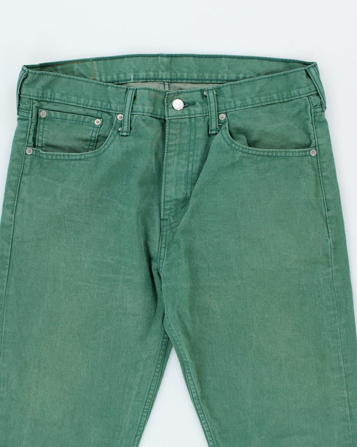 Levi's White Tab Green Jeans - W36 L32