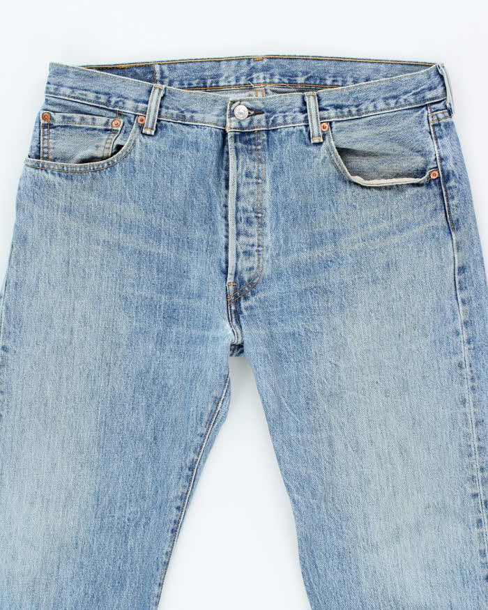 Vintage Levi's 501 Medium Wash Jeans - W34 L32