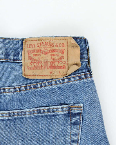 Vintage Levi's 501 Medium Wash Jeans - W34 L34