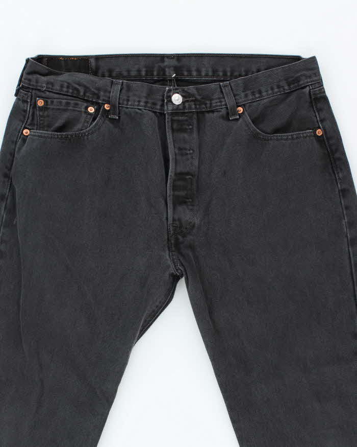 Vintage Levi's 501 Black Jeans - W36 L30