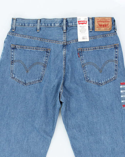 00s Levi's 550 Deadstock Medium Wash Jeans - W40 L32