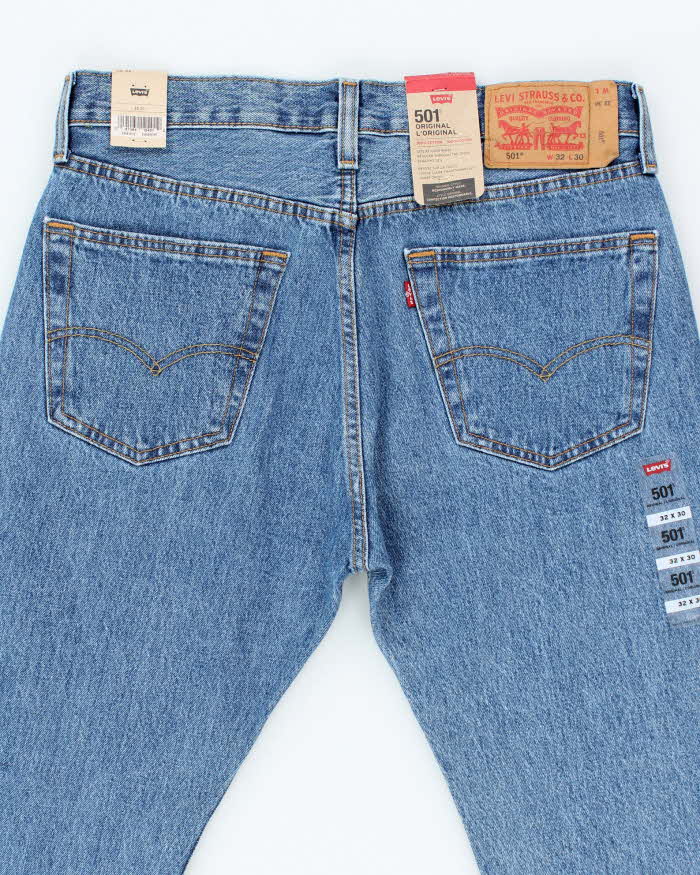Levi's 501 Deadstock Medium Wash Jeans - W32 L30