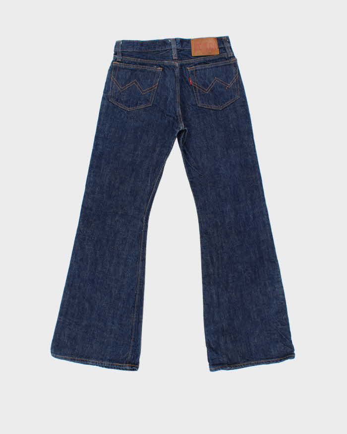 DS Vintage 1970s Edwin Raw Japanese Denim Flared Unisex Jeans - W28 L29