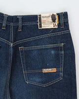 Vintage Y2K 00s Akademics Gene Research Knee Patch Wide Leg Jeans - W40 L29