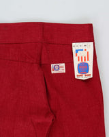 DSWT 1970s Pooh Jeans High Waisted Brushed Cotton Flared Jeans - W28 L30