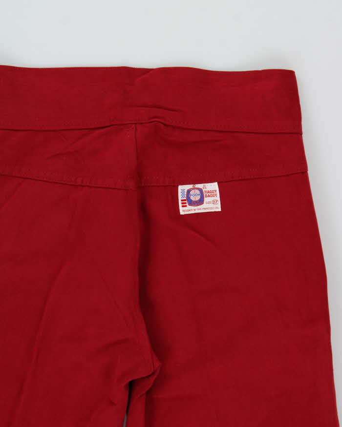 DSWT 1970s Pooh Jeans High Waisted Brushed Cotton FlaredJeans - W27 L32