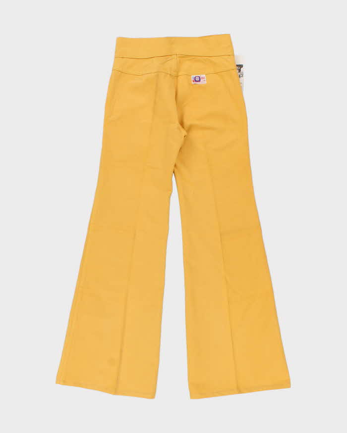 DSWT 1970s Pooh Jeans High Waisted Brushed Cotton Flared Jeans - W28 L32
