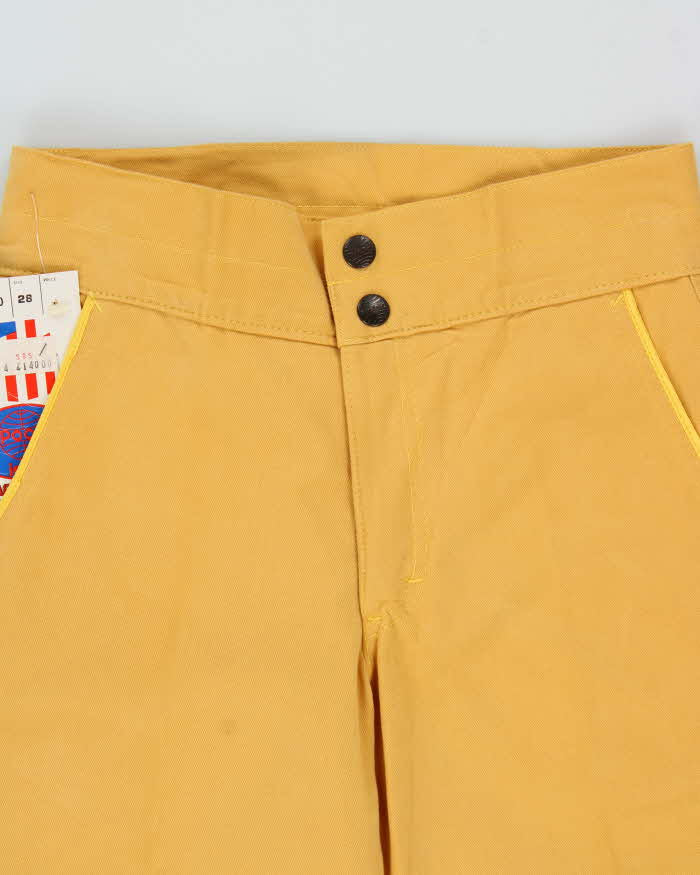 DSWT 1970s Pooh Jeans High Waisted Brushed Cotton Flared Jeans - W28 L32