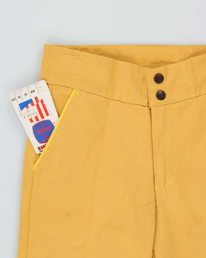 DSWT 1970s Pooh Jeans High Waisted Brushed Cotton Flared Jeans - W29 L32