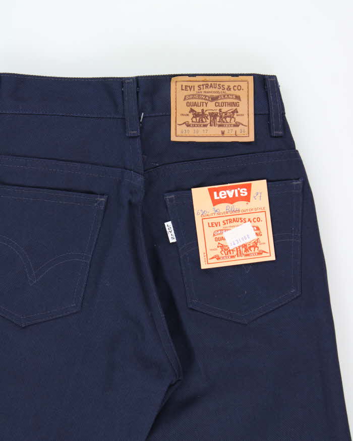 DSWT 19781 Levi's 630 White Tab Jeans - W27 L36