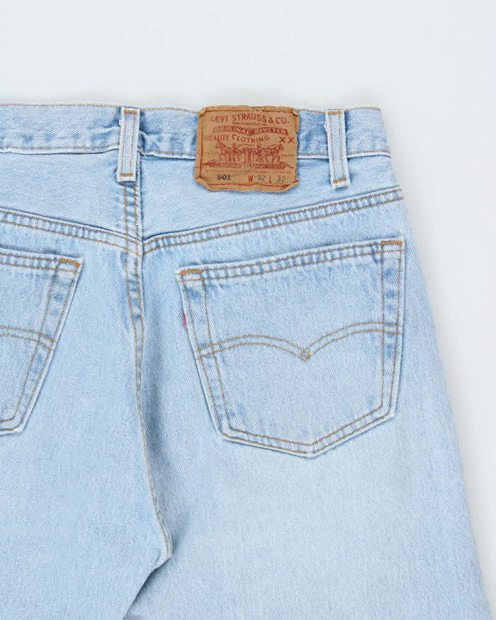 Vintage 1993 Levi's 501 Batwing Made In USA Jeans - W30 L31