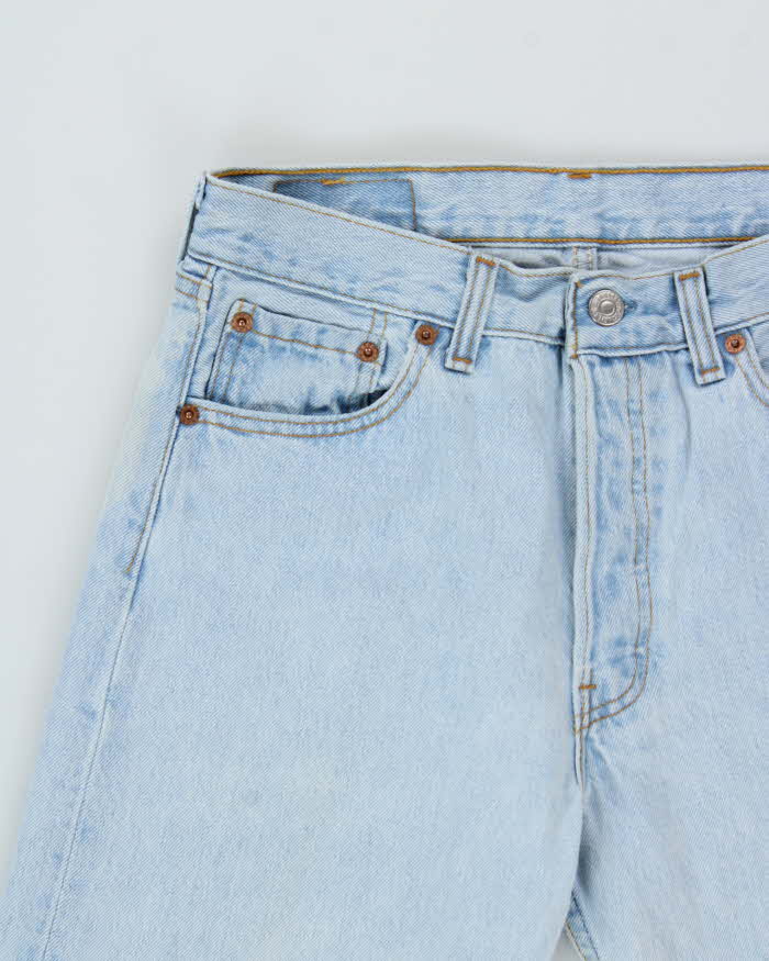 Vintage 1995 Levi's 501 Red Batwing Made In USA Jeans - W30 L30