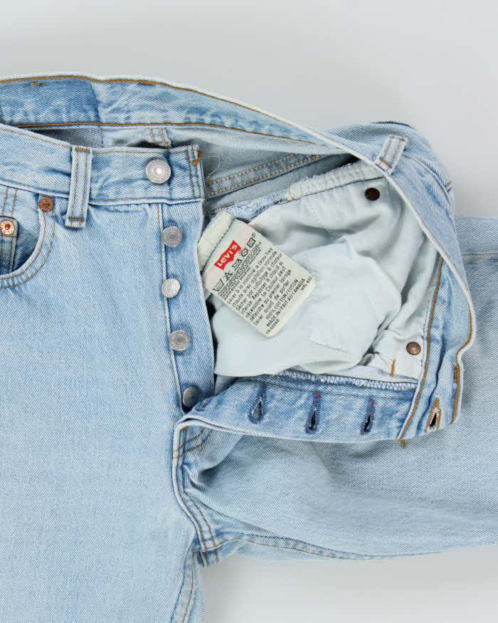 Vintage 1995 Levi's 501 Red Batwing Tag Jeans - W30 L32