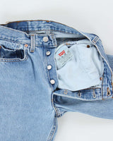 Vintage 1994 Levi's 501 Red Batwing Made In USA Jeans - W26 L29