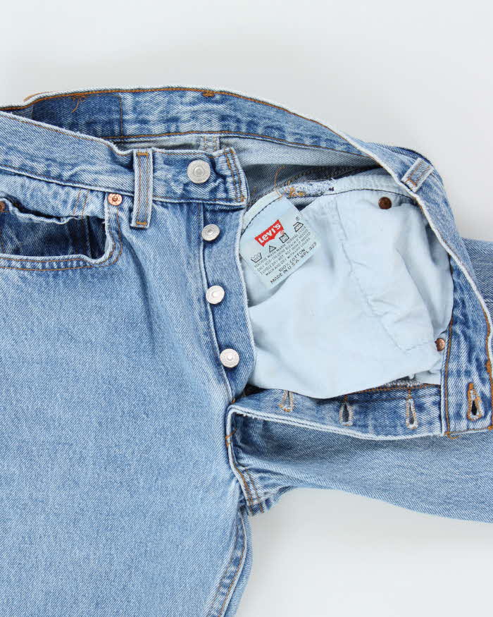 Vintage 1994 Levi's 501 Red Batwing Made In USA Jeans - W26 L29