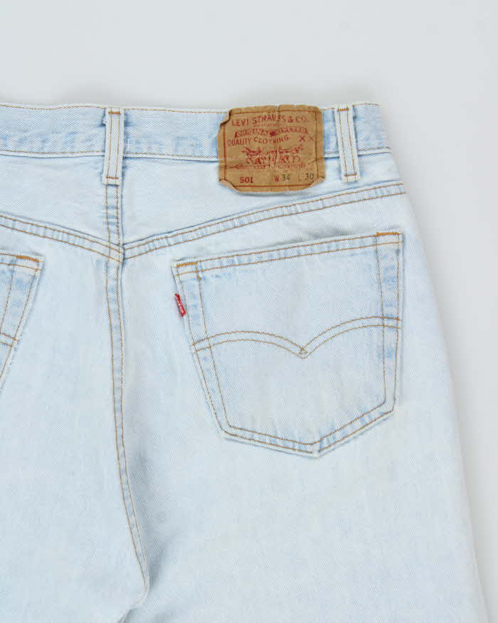 Vintage 1998 Levi's 501 Batwing Made In USA Jeans - W34 L30