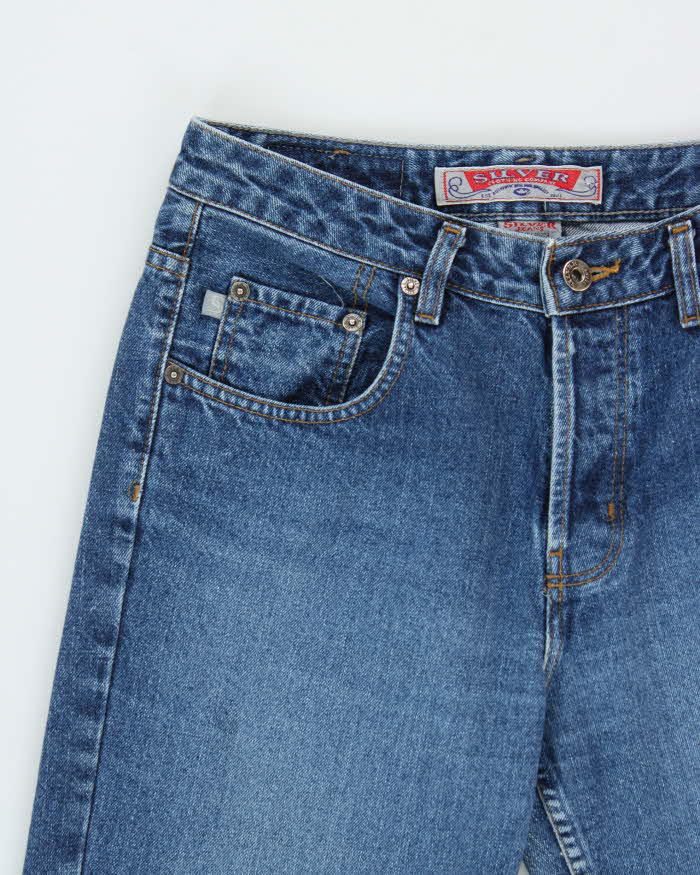 Vintage 1990s Silver Clothing Bootcut Jeans - W29 L34