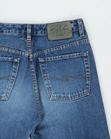 Vintage 1990s Silver Clothing Bootcut Jeans - W29 L34
