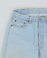 Vintage 1988 Levi's 501 Red Batwing Made In USA Jeans - W32 L32