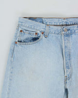 Vintage 1996 Levi's 501 Red Batwing Made In USA Jeans - W33 L29
