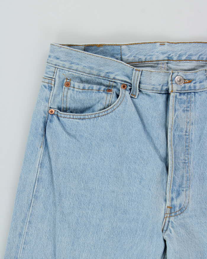 Vintage 2001 Levi's 501 Batwing Made In USA Jeans - W34 L31