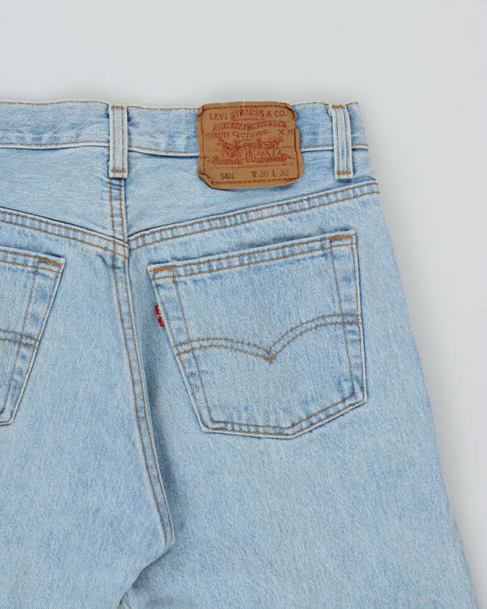 Vintage 1993 Levi's 501 Batwing Made In USA Jeans - W28 L32