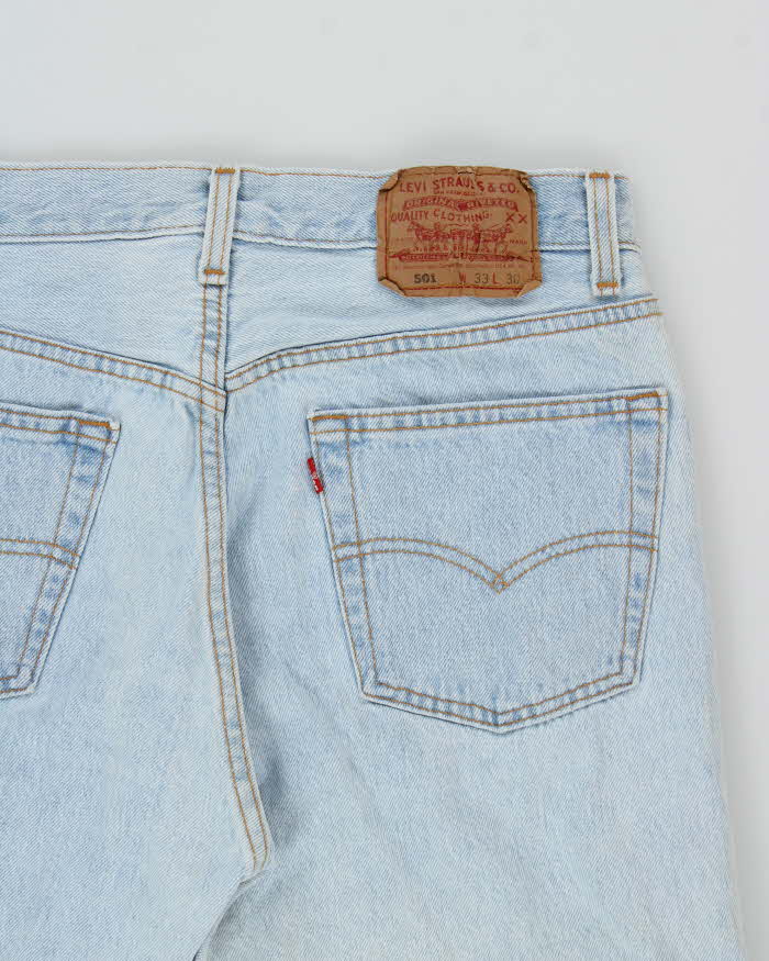 Vintage 1993 Levi's 501 Batwing Made In USA Jeans - W31 L30