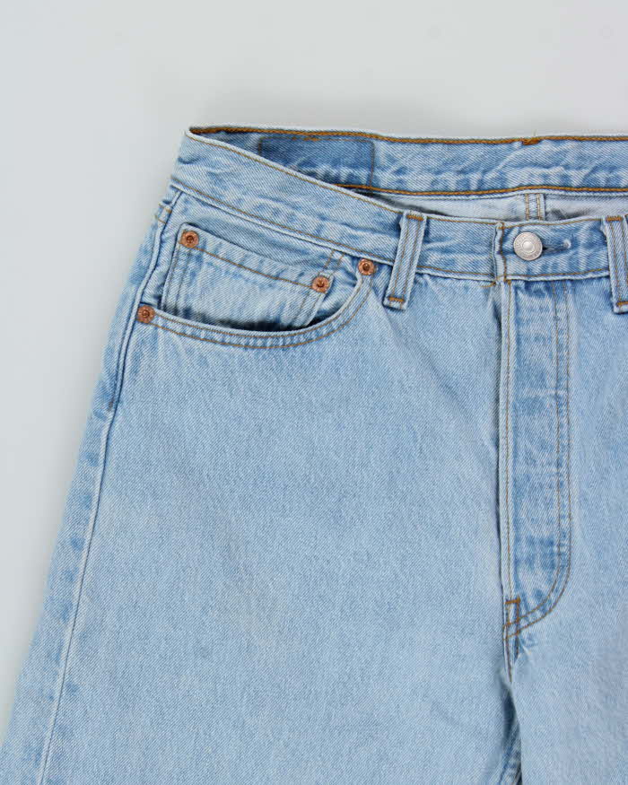 Vintage 1996 Levi's 501 Red Batwing Made In Canada Jeans - W31 L35