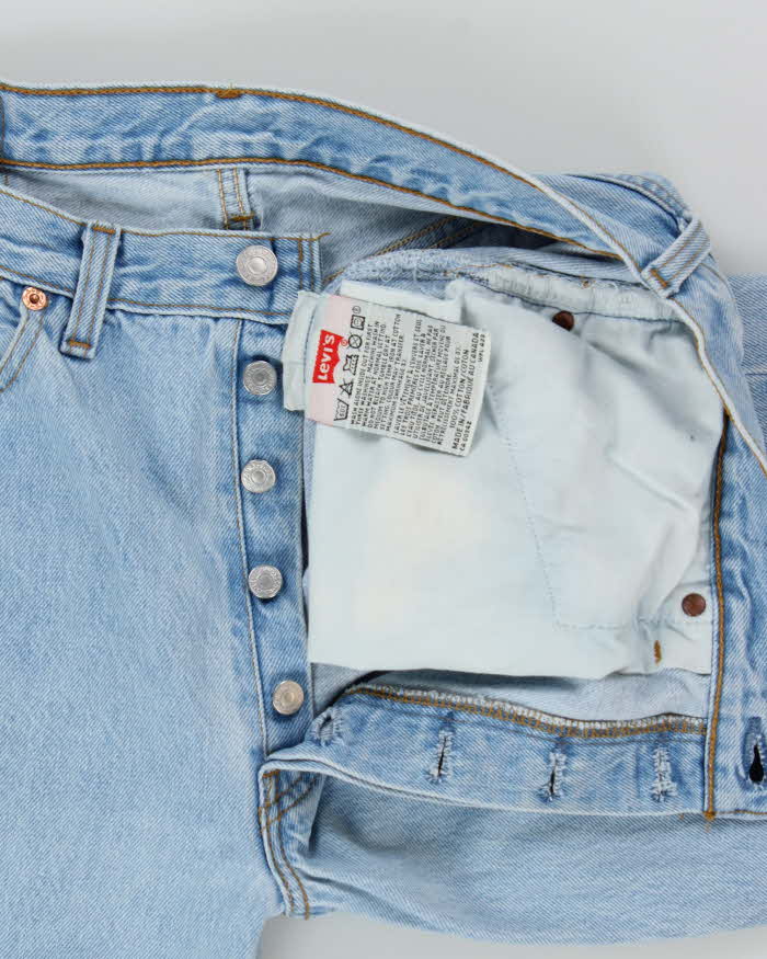 Vintage 1996 Levi's 501 Red Batwing Made In Canada Jeans - W31 L35