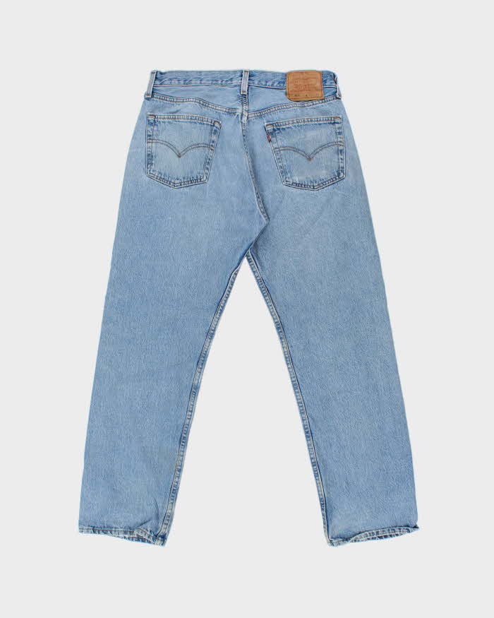 Vintage 1996 Levi's 501 Red Batwing Made In USA Jeans - W32 L29