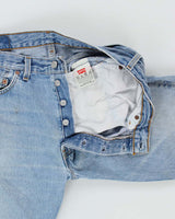 Vintage 1996 Levi's 501 Red Batwing Made In USA Jeans - W32 L29