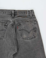 Vintage 1995 Levi's 501 Red Batwing Made In USA Jeans - W26 L32
