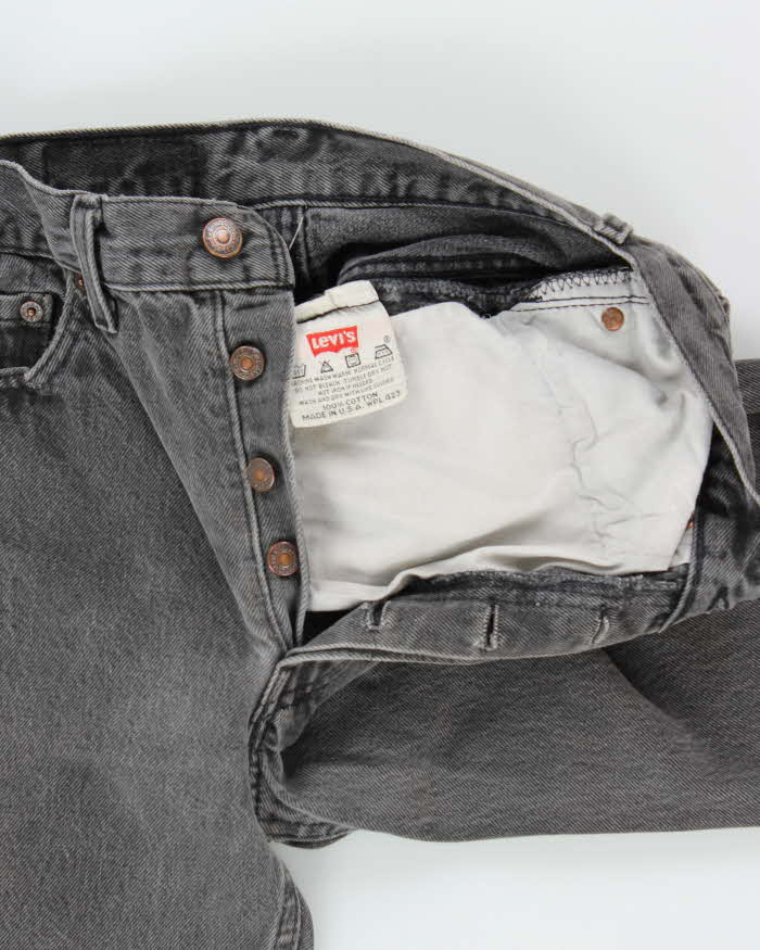 Vintage 1995 Levi's 501 Red Batwing Made In USA Jeans - W26 L32