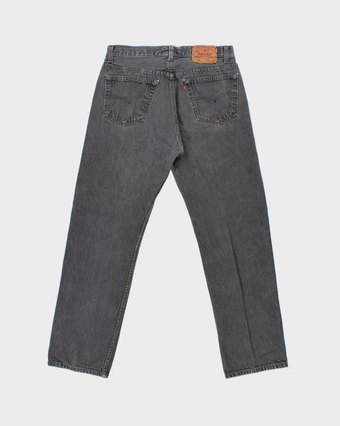 Vintage 1992 Levi's 501 Red Batwing Made In USA Jeans - W32 L30