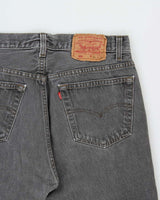Vintage 1992 Levi's 501 Red Batwing Made In USA Jeans - W32 L30