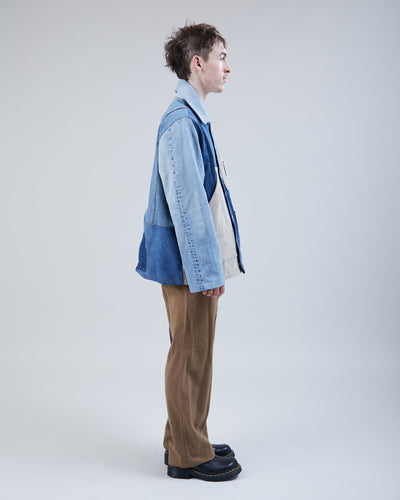 Rokit Originals Reworked Denim Unisex Jacket - M