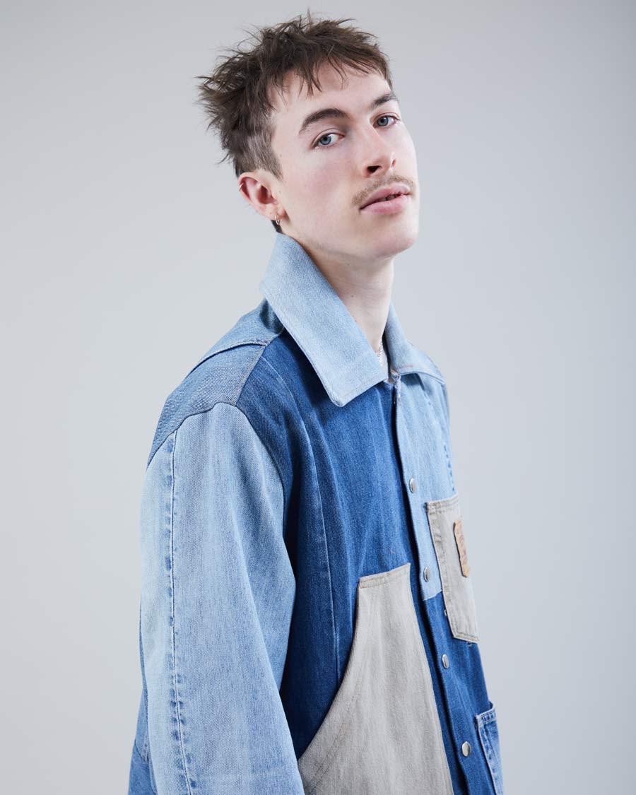 Rokit Originals Reworked Denim Unisex Jacket - M