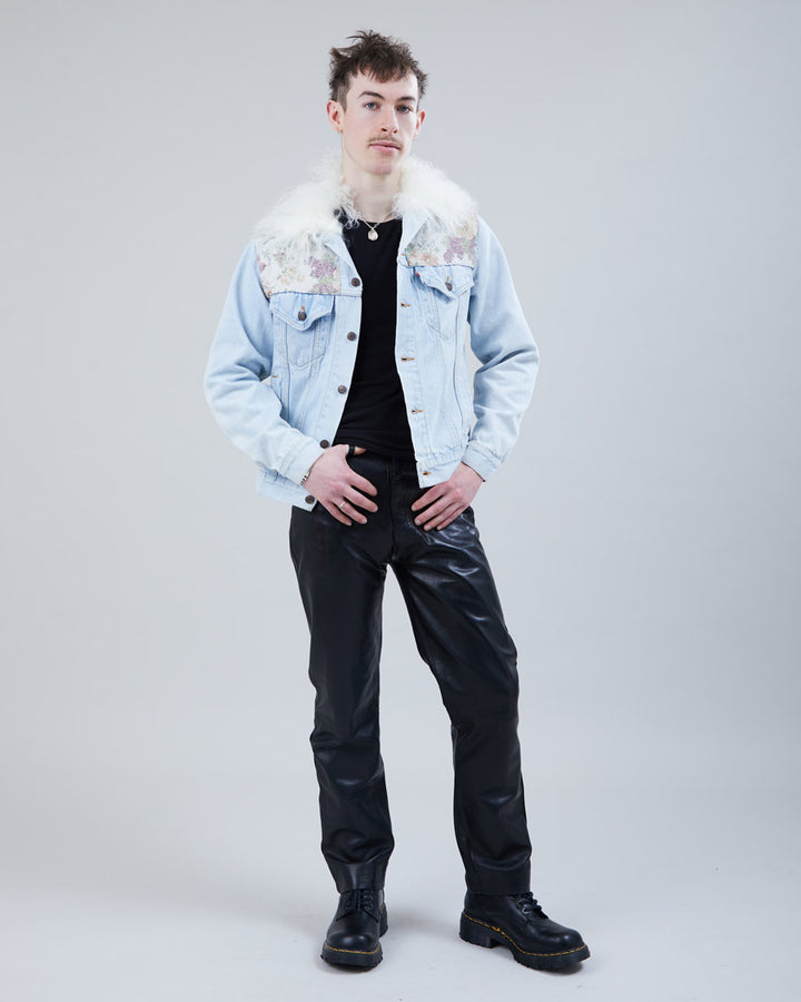 Rokit Originals Reworked Levi Unisex Jacket - S