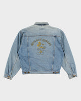 Vintage 1990s Walt Disney Mickey Mouse Jean Jacket - M