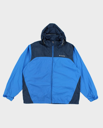 Vintage Columbia Blue Windbreaker Jacket - XL