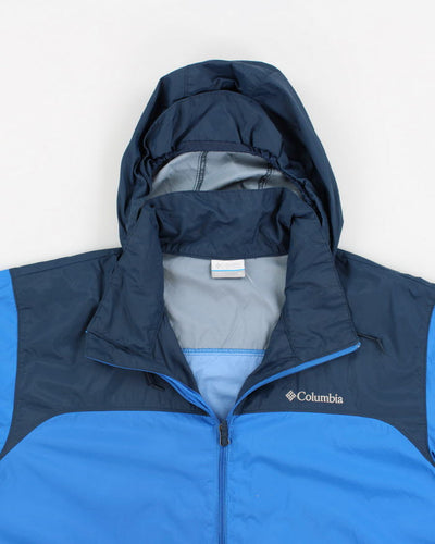 Vintage Columbia Blue Windbreaker Jacket - XL