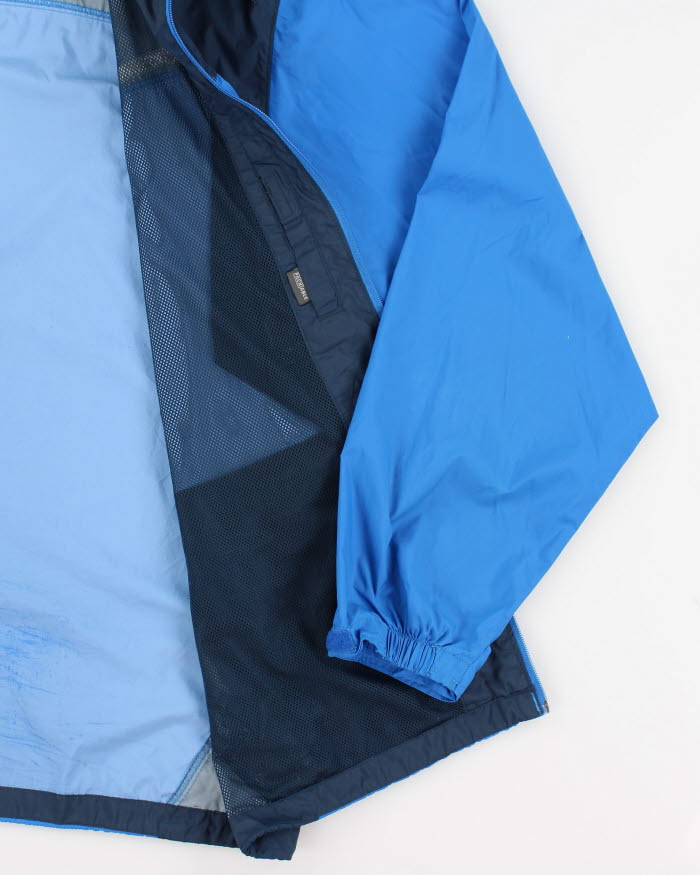 Vintage Columbia Blue Windbreaker Jacket - XL