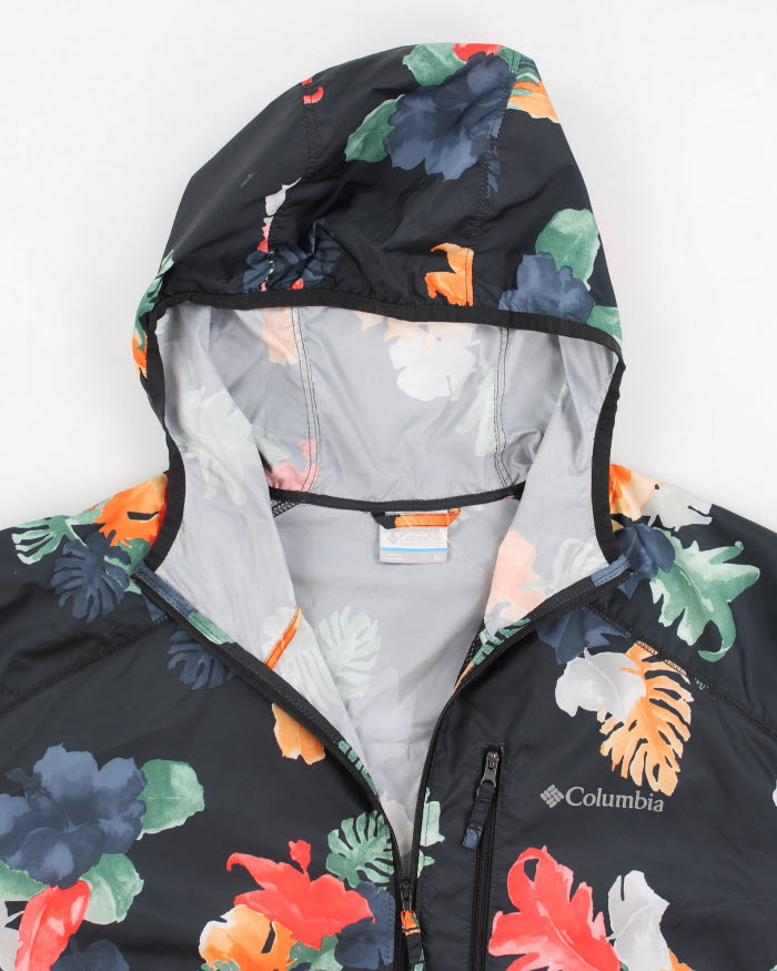 Columbia Floral Windbreaker Jacket - XL