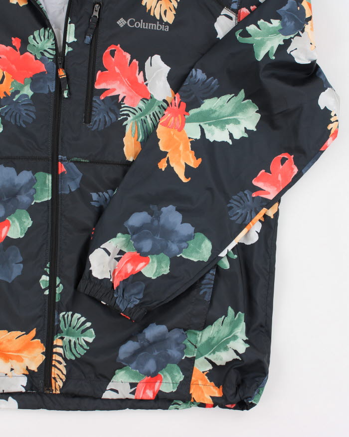 Columbia Floral Windbreaker Jacket - XL