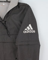 Adidas Checked Pullover Windbreaker Jacket - S