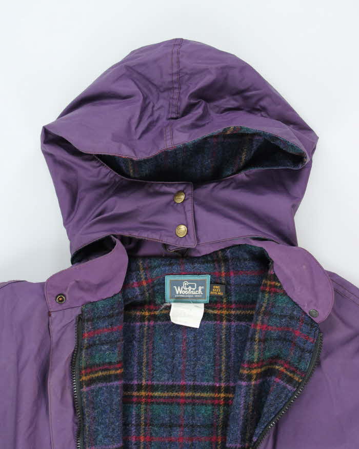 Vintage 2000's 80's Woolrich Oversized Waterproof Hooded Poncho - OSFA
