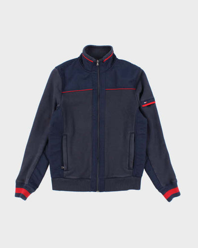 00s Tommy Hilfiger Navy Track Windbreaker - S