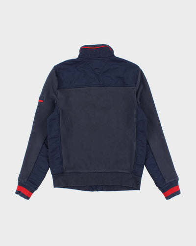 00s Tommy Hilfiger Navy Track Windbreaker - S